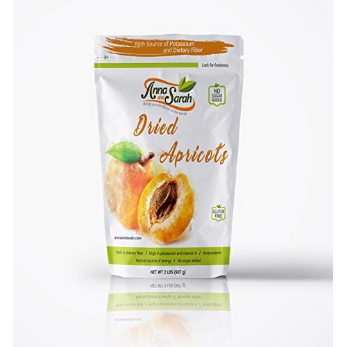 Anna And Sarah Dried Turkish Apricots In Resalable Bag, 2 Lbs.