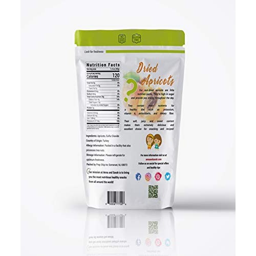 Anna And Sarah Dried Turkish Apricots In Resalable Bag, 2 Lbs.