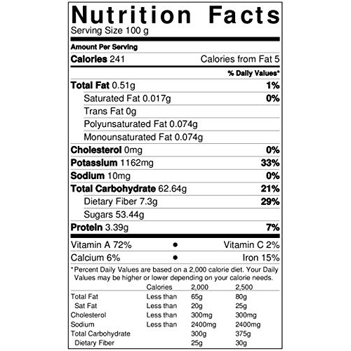 Anna and Sarah Dried Turkish Apricots in Resealable Bag, 3lbs 1...