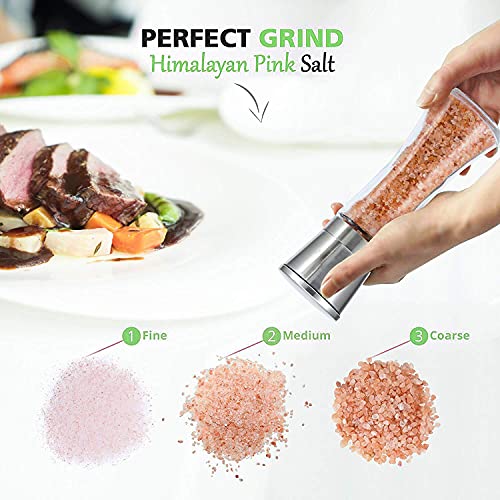 Anna and Sarah Himalayan Pink Rock Salt in Jar, 5 Lbs