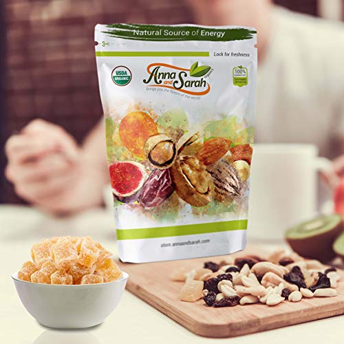Anna And Sarah Organic Dried Crystallized Ginger 1 Lb In Reseala