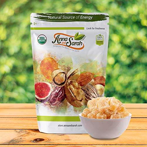 Anna And Sarah Organic Dried Crystallized Ginger 1 Lb In Reseala