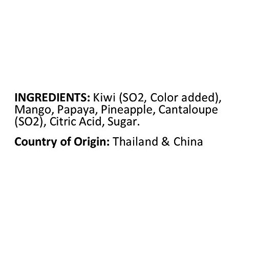 Anna And Sarah Tropical Dried Fruit Salad Mix In Resealable Bag,