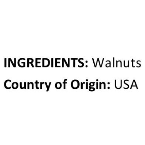 Anna And Sarah Walnut California Light Halves &Amp; Pieces 3 Lbs - 4