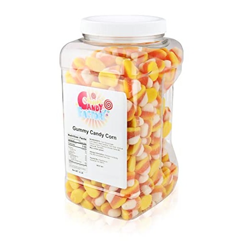 Sarahs Candy Factory Halloween Gummy Candy Corn for Kids, Boys,...