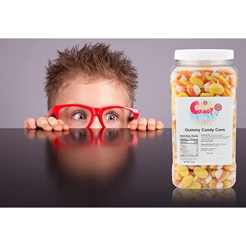 Sarahs Candy Factory Halloween Gummy Candy Corn for Kids, Boys,...