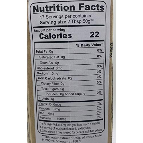 Anna Park Yerba Mate - Organic - 1.1 Lb / 500 G / 17.6 Oz