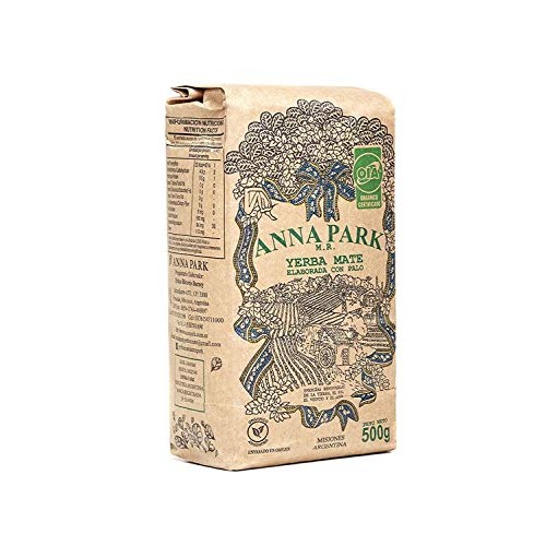 Anna Park Yerba Mate - Organic - 1.1 Lb / 500 G / 17.6 Oz