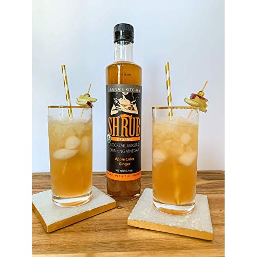 Organic Apple Cider Ginger Shrub - Drink &Amp; Cocktail Mix