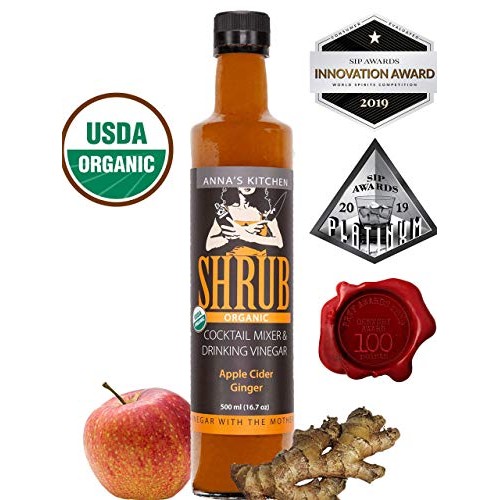 Organic Apple Cider Ginger Shrub - Drink &Amp; Cocktail Mix