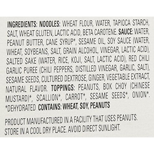 Annie Chun’S Peanut Sesame Noodle Bowl, 8.7 Ounce