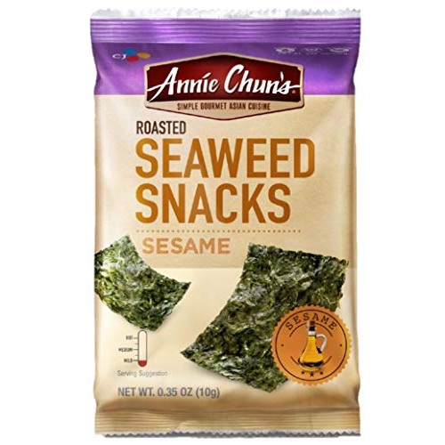Annie Chuns, Seaweed Snk, Og2, Sesame, Pack Of 12, Size .16 Oz,
