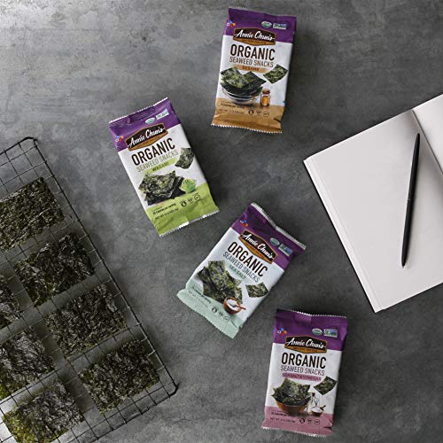 Annie Chuns Organic Seaweed, Sea Salt &Amp; Vinegar, 0.16-Oz 12 Co