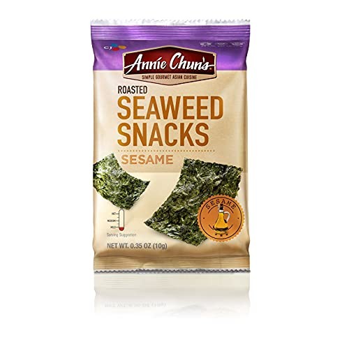 Annie Chuns Seaweed Snacks, Roasted Sesame, 0.35 Ounce