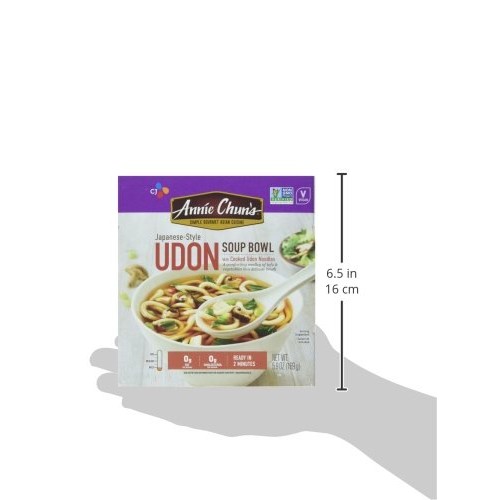 Annie Chuns Udon Soup Noodle Bowl, Non-Gmo, Vegan, Shelf-Stable