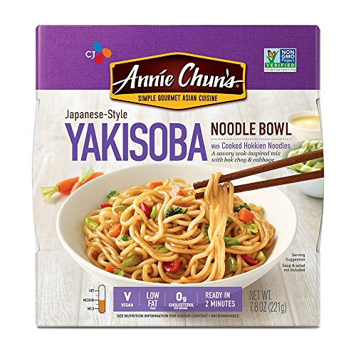 Annie Chuns Yakisoba Noodle Bowl, Non-Gmo, Vegan, Shelf-Stable;