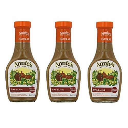 Annie`S Natural Dressing ,Balsamic ,8 Fl Oz, Pack Of 3
