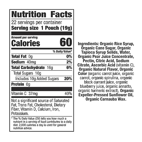 Annies Organic Building Blocks Fruit Flavored Snacks, Assorted ...