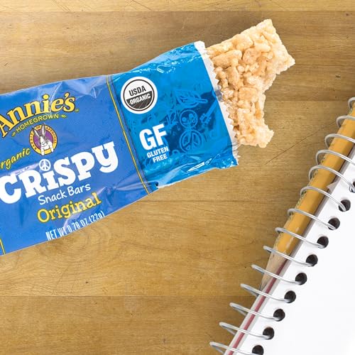 Annies Organic Original Crispy Snack Bars, Gluten Free, Value P...