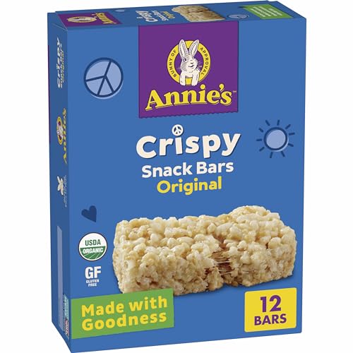 Annies Organic Original Crispy Snack Bars, Gluten Free, Value P...