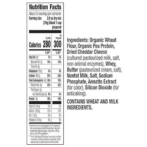 Annies Super! Mac, Protein Macaroni And Cheese Dinner, Shells &...