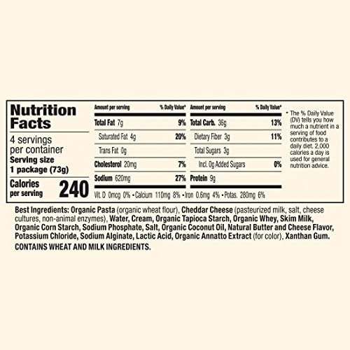 Annies Classic Cheddar Deluxe Rich and Creamy Microwave Mac & C...