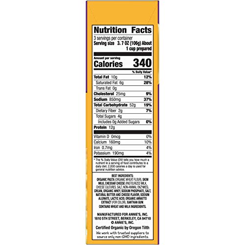 Annies Deluxe Rich &Amp; Creamy Shells &Amp; Classic Cheddar Macaroni &Amp;