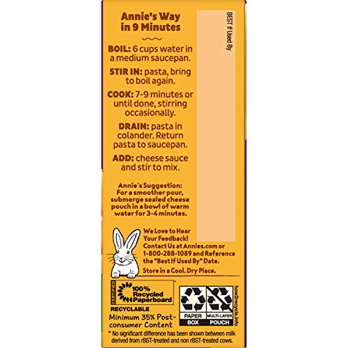 Annies Deluxe Rich &Amp; Creamy Shells &Amp; Classic Cheddar Macaroni &Amp;