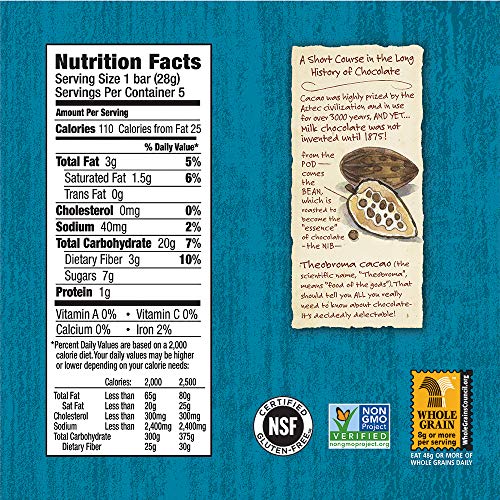 Annies Gluten Free Chewy Granola Bar, Double Chocolate Chip, 4.