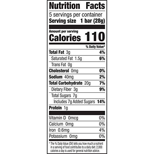 Annies Gluten Free Chewy Granola Bar, Double Chocolate Chip, 4.