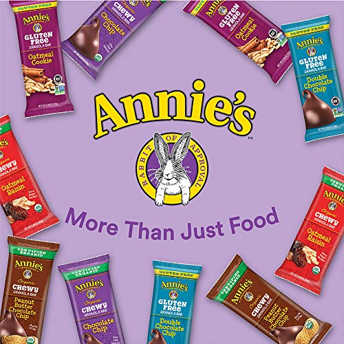Annies Gluten Free Chewy Granola Bar, Double Chocolate Chip, 4.