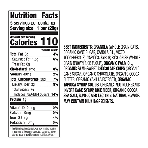 Annies Gluten Free Chewy Granola Bars, Double Chocolate Chip Ba