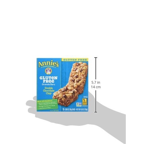 Annies Gluten Free Chewy Granola Bars, Double Chocolate Chip Ba