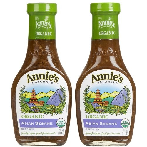 Annies Homegrown Organic Asian Sesame Dressing, 8 Oz, 2 Pk
