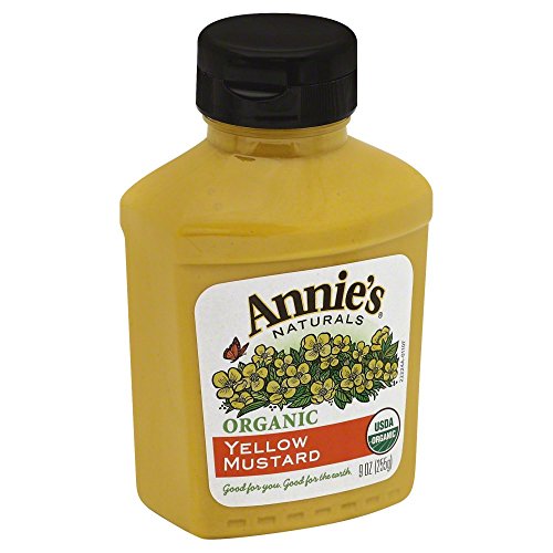 Annies Homegrown Organic Yellow Mustard, 9 Oz, 2 Pk