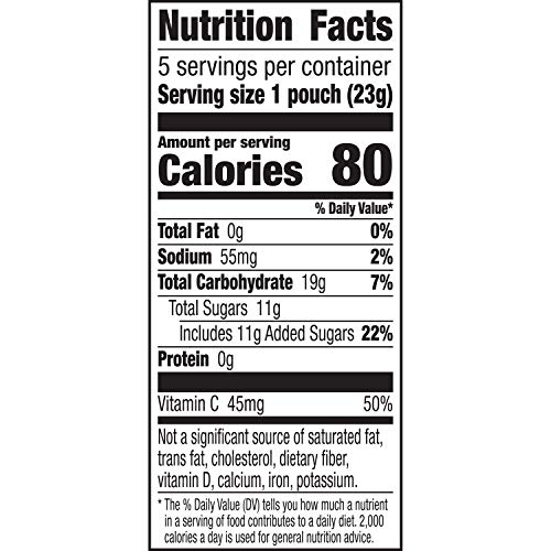 Annies Homegrown Organic Ice Cream Shop Snacks Pouches, Fruit,