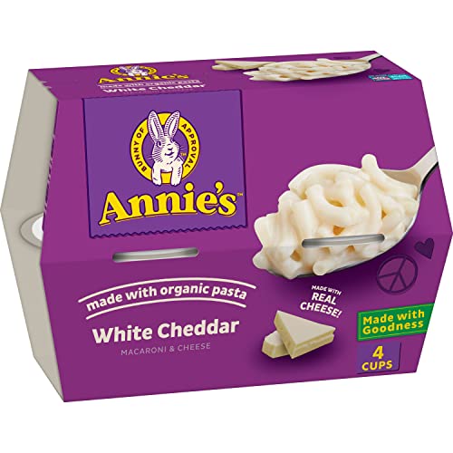 Annies HomegrownWhite Cheddar Microwave Mac & Cheese with Organ...