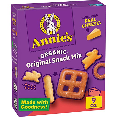 Annies Homegrown Organic Snack Mix, Bunnies, 9Oz