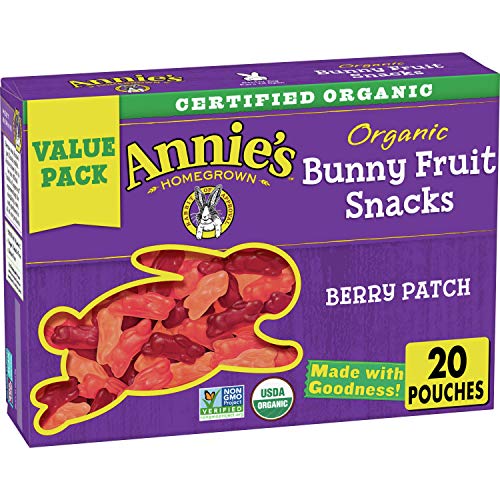 Annies Organic Berry Patch Bunny Fruit Snacks, Gluten Free 20