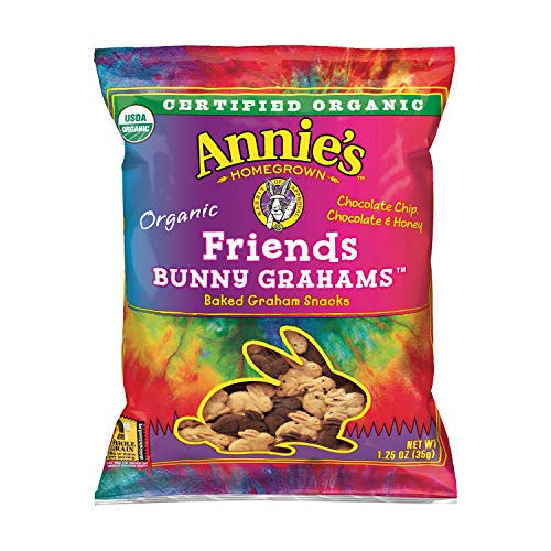 Annies Organic Bunny Grahams Snack, Friends, 100 Count