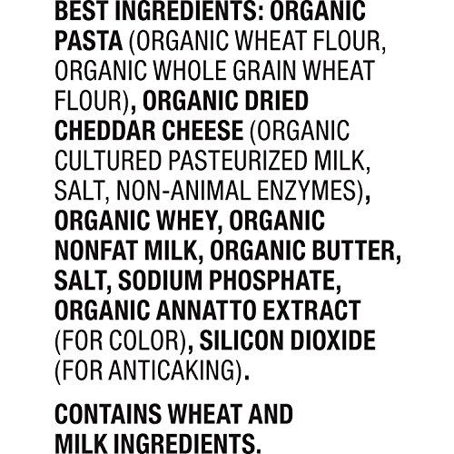 Annies Organic Classic Mild Cheddar Macaroni And Cheese, Grass