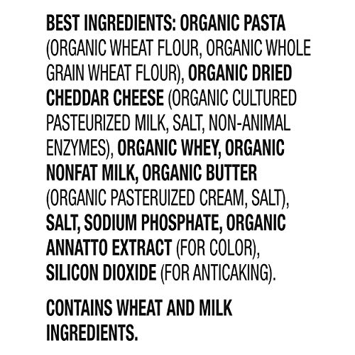 Annies Organic Classic Mild Cheddar Macaroni And Cheese, Grass