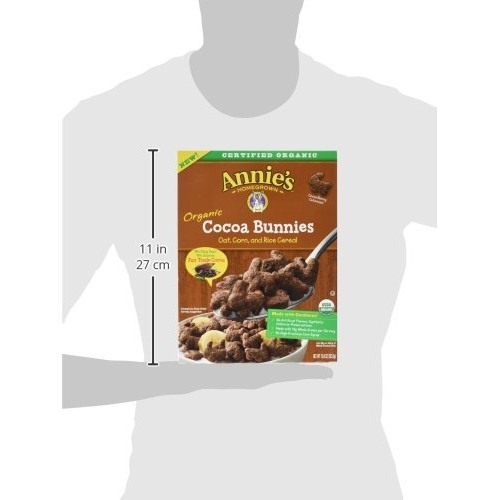 Annies Organic Cocoa Bunnies Cereal 10 Oz Pack Of 10