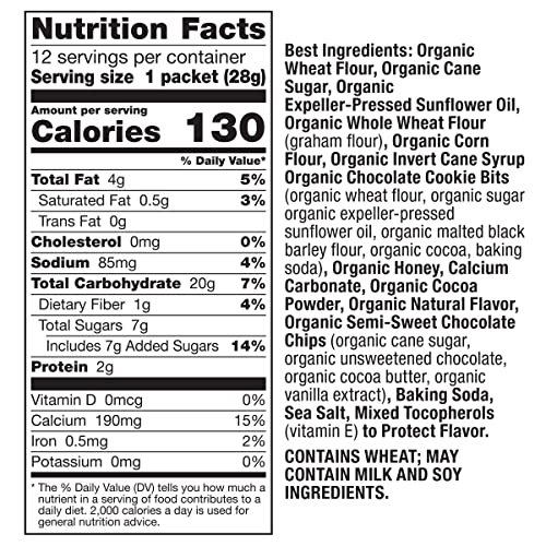 Annies Organic Friends Bunny Honey Chocolate &Amp; Chocolate Chip B