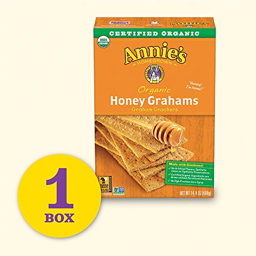 Annies Organic Graham Crackers, Honey Grahams, 14.4 Oz Box