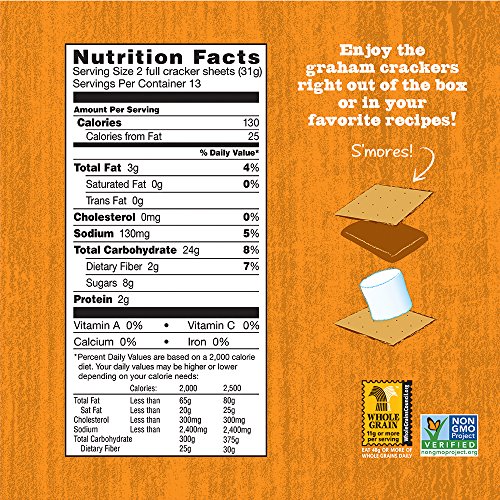 Annies Organic Graham Crackers, Honey Grahams, 14.4 Oz Box