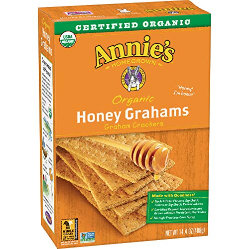 Annies Organic Graham Crackers, Honey Grahams, 14.4 Oz Box