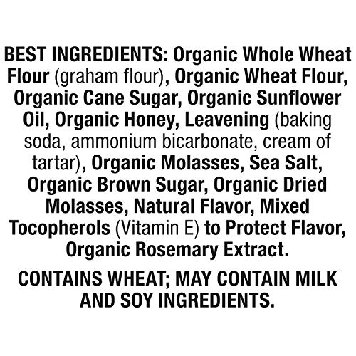 Annies Organic Honey Graham Crackers Pack Of 4