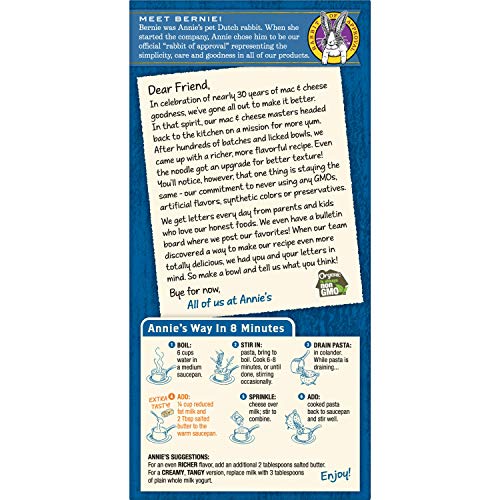 Annies Organic Macaroni &Amp; Cheese, Classic Cheddar, 6 Oz