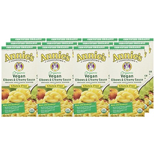 Annies Organic Vegan Gluten-Free Elbows &Amp; Creamy Sauce Macaroni